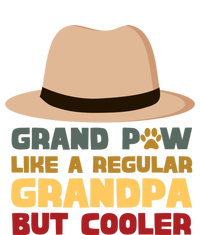 Grand Paw Like A Regular Grandpa But Cooler For Grandpa Gift Kids Long Sleeve Shirt