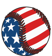 USA Flag Baseball Ball Sport Lover Gifts Idea Unisex T-Shirt