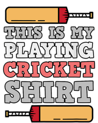 My Playing Cricket Sports Player Lover Team Coach Graphic T-Shirt