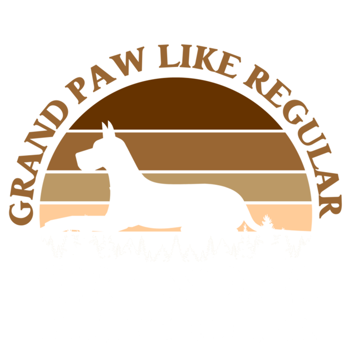 Grand Paw Like A Regular Grandpa But Cooler Meaningful Gift Father Day Gift Short Acrylic Beanie