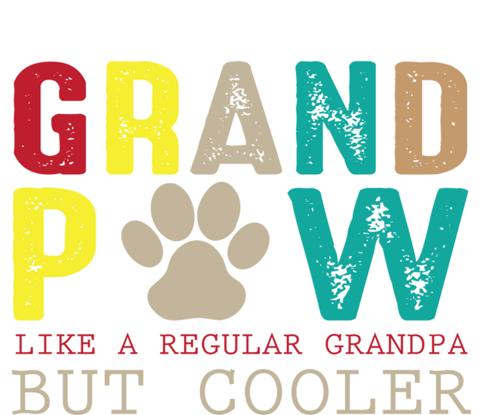 Grand Paw Like Regular Grandpa But Cooler Cool Gift T-Shirt