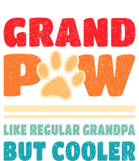 Grandpaw Like Regular Grandpa But Cooler Funny Fathers Day Gift Coaster