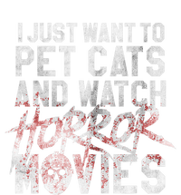 Funny Horror Movie Fan Halloween Cat Lover Gift T-Shirt