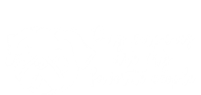 Pug Puppies Are My Favorite People Dog Lover Pet Owner Cute Gift Bumper Sticker