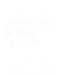 Funny Rhino Lover Gift Save The Chubby Unicorns Gift T-Shirt