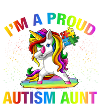 Autism Awareness Dabbing Unicorn Proud Autism Aunt Gift Sweatshirt