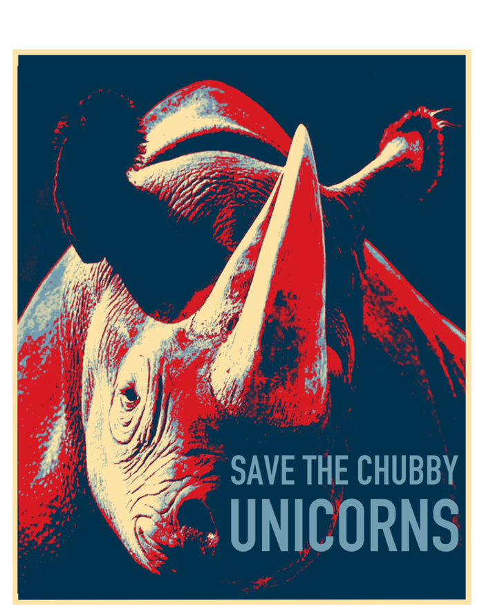 Save The Chubby Unicorns Gift Fat Rhino Funny Cool Gift Tall T-Shirt