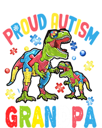 Big Dinosaur Tcute Giftrex And Autism Proud Autism Grandpa Cute Gift T-Shirt