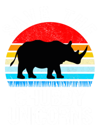 Save The Chubby Unicorns Retro Style Rhino Gift Premium T-Shirt