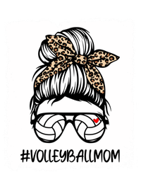 Bleached Volleyball Mom Life Leopard Messy Bun Mom Game Day Cute Gift Mesh Reversible Basketball Jersey Tank