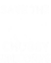 Save The Chubby Unicorns Rhino Funny Cute Gift Ladies Long Sleeve Shirt