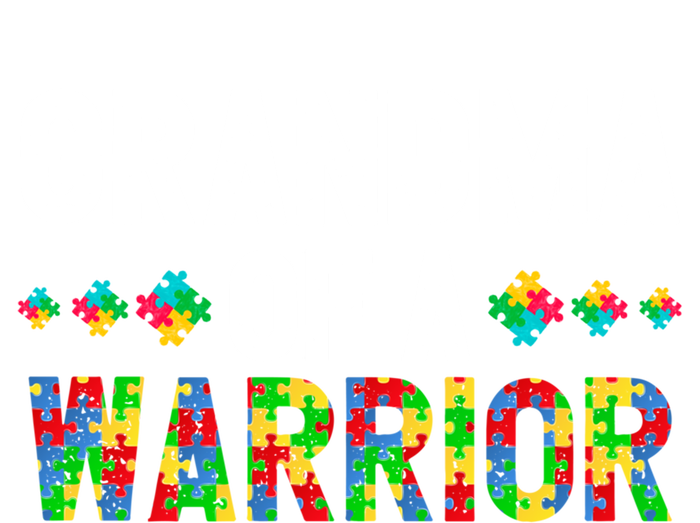 Grandma Of A Warrior Proud Grandma Autism Gift Long Sleeve Shirt