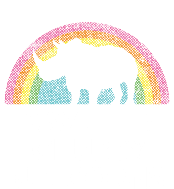 Save The Chubby Unicorns With Rainbow Gift T-Shirt