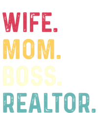 Wife Mom Boss Realtor Female Gift Ladies Essential Flowy Tank