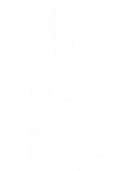 Wife Mom Boss Gift Cool Mother's Day Gift Short Acrylic Beanie