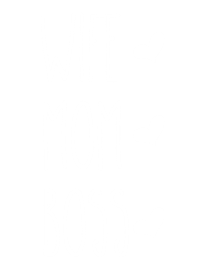 Wife Mom Boss Gift Cool Mother's Day Gift Short Acrylic Beanie