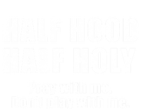 Half Hood Half Holy Pray With Me Don't Play With Me Funny Cute Gift Tank Top