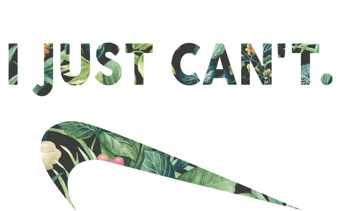 I Just Can't Funny Parody Floral Aloha Hoodie