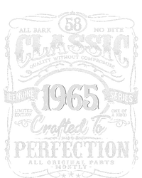 58th Classic Birthday gift 58 Perfection 1965 Birthday Womens CVC Long Sleeve Shirt