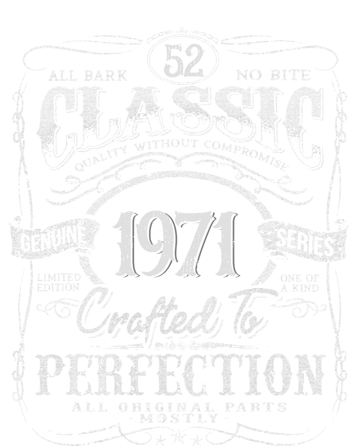 52nd Classic Birthday gift 52 Perfection 1971 Birthday T-Shirt