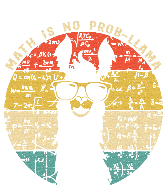 Math is No Prob-Llama Math Llama Teacher T-Shirt