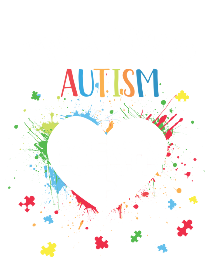 Puzzle Heart I'm A Proud Autism Cousin Autism Awareness Gift Doggie Tank