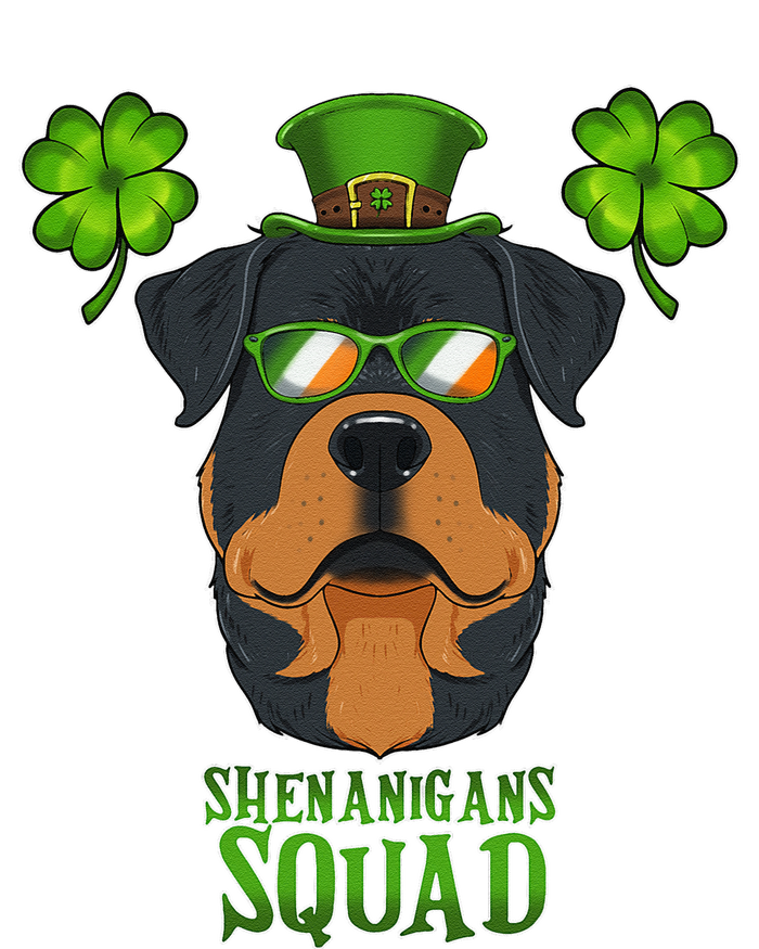 happy St. Patricks Day Rottweiler Shenanigans apparel Insulated Varsity Jacket