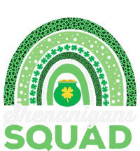 Shenanigans Squad  Leopard Pattern Funny St Patricks Day Dry Zone Grid Polo