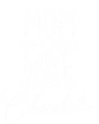 Mom Boss Chocolate Lover Mom Wife Chocoholic Graphic Tee Funny Gift T-Shirt