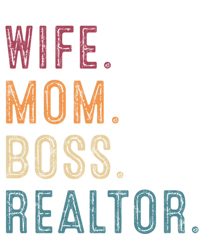 Real Estate Agent Investor Wife Mom Boss Realtor Funny Cute Gift T-Shirt