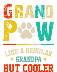 Vintage Grand Paw Like Regular Grandpa But Cooler Dogs Cute Gift T-Shirt