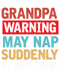 Grandpa Warning May Nap Suddenly Gift Vintage Bumper Sticker