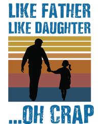 Like Father Like Daughter Oh Crap Funny Gift Short Acrylic Beanie