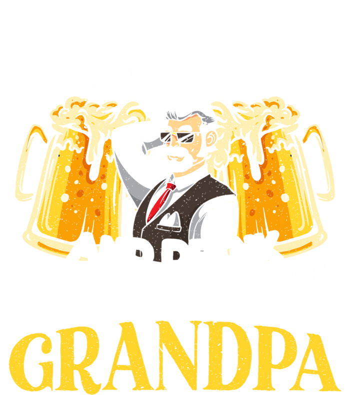 Beer Er Grandpa Alcoholic Gramps Fathers Day Fatherhood Cool Gift Full Zip Hoodie