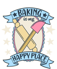 Baking Is My Happy Place Meaningful Gift Cute Baker Gift T-Shirt