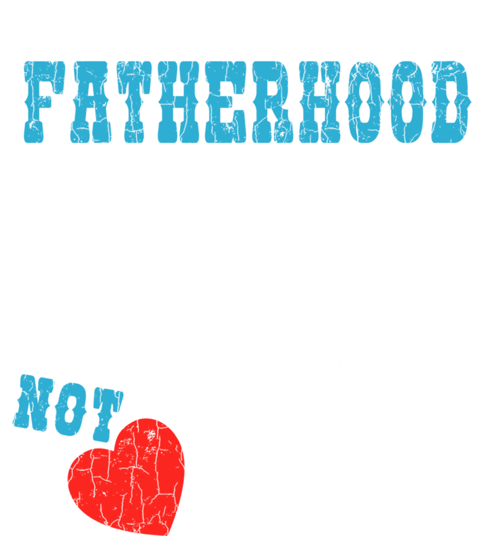 Fatherhood Requires Love Not Dna Fun Adopt Adoption Graphic Great Gift Women's Tri-Blend 3/4-Sleeve Raglan Shirt