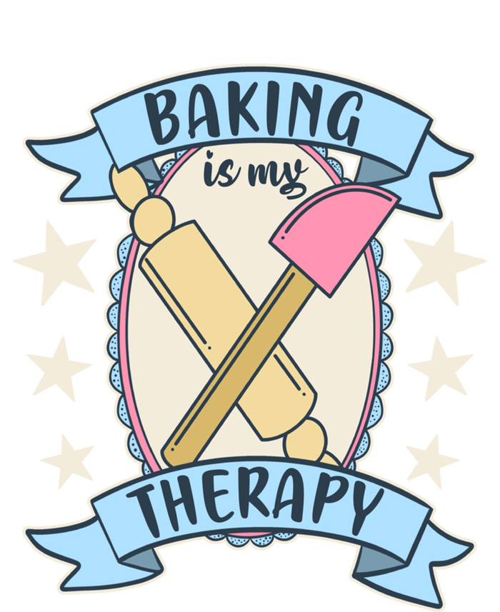 Baking Is My Therapy Gift Cute Baker Gift Sweatshirt