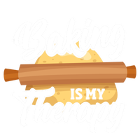 Baking Is My Therapy Baker Bake Bakery Owner Pastry Maker Great Gift Tall Sweatshirt