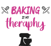 Baking Is My Therapy Cute Baker Biscuit Baking Culinary Cool Gift Sustainable Knit Beanie