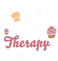 Baking Is My Therapy Design For A Baking Fans Gift Kids Sweatshirt