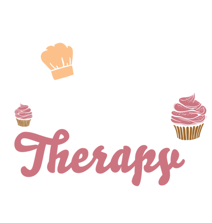 Baking Is My Therapy Design For A Baking Fans Gift Kids Sweatshirt