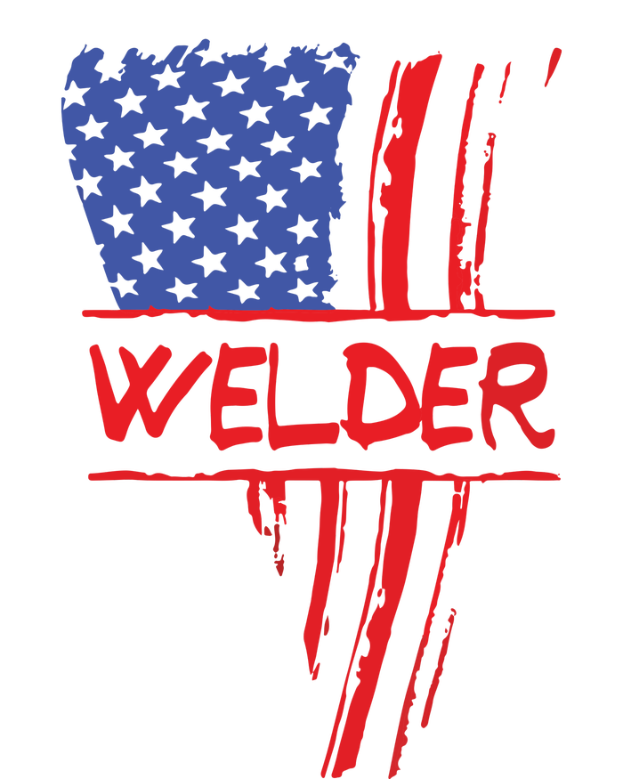 Welder American Flag Welding Gift Triangular Usa Patriotic Coaster