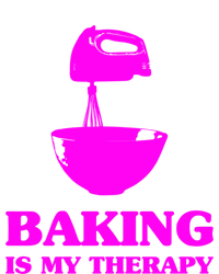 Baking Is My Therapy Foodie Cookie Baker Bakery Gift Valucap Bio-Washed Visor