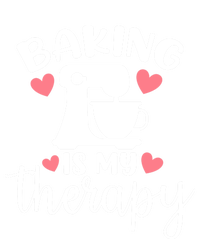 Baking Is My Therapy Funny Baker Lover Funny Gift Sustainable Beanie