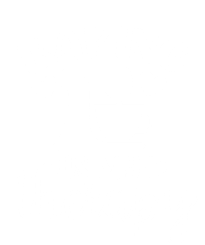 Baking Is My Therapy Funny Baker Lover Gift Tank Top