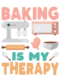 Baking Is My Therapy Funny Baker's Funny Gift T-Shirt