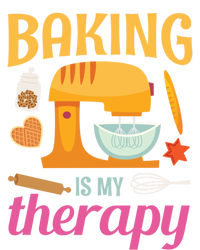 Baking Is My Therapy Funny Vintage Baker Lover Bakers Gift Meaningful Gift Sustainable Knit Beanie