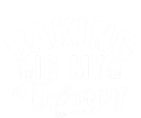 Baking Is My Therapy Pastry Cook Funny Baker Gift Sustainable Knit Beanie