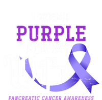 Cancer Fight Support Husband Gift Pancreatic Cancer Funny Gift Full Zip Hoodie