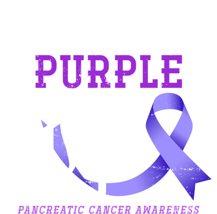 Cancer Fight Support Husband Gift Pancreatic Cancer Funny Gift Full Zip Hoodie